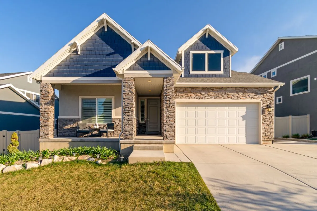 Freshly painted home exterior finish with clean curb appeal