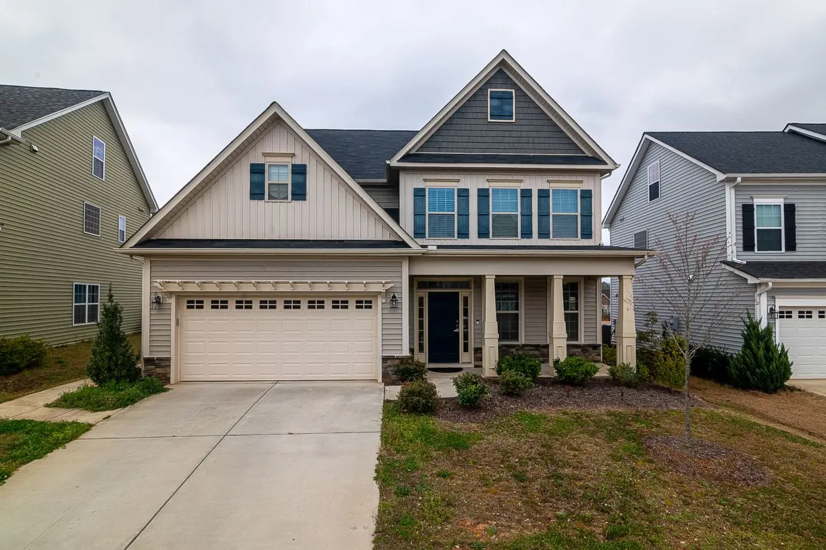 Modern painted home exterior for estimating exterior paint needs