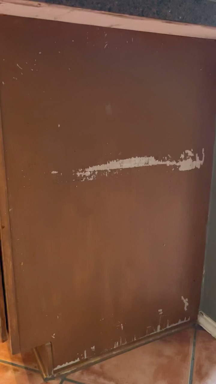 Actual damaged interior drywall documented before repair by New Life Painting in Austin